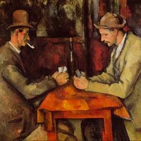 Pada 2012, keluarga kerajaan Qatar membeli karya seni lukis Cezannes The Card Players seharga USD 250 juta. Lukisan itu adalah satu dari lima seri yang tersebar di berbagai negara. Keluarga kerajaan Qatar menduduki peringkat kedua pembeli karya seni terbesar di dunia berkat Sheikha Al Mayassa Bint Hamad Bin Khalifa Al-Thani yang bertugas membenahi budaya artistik di Qatar. Foto: Ranker.com