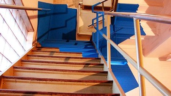 Padahal beginilah wujud aslinya. Foto: Georges Rousse