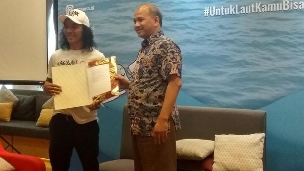 Singgung Sampah Plastik, Kaka Slank Sampaikan 'Surat Laut' untuk Capres