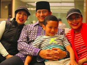 Untaian Kata-kata Manis Sandiaga Uno untuk Si Bungsu Sulaiman