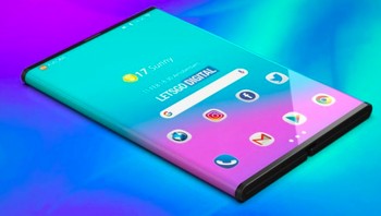 Media asal Belanda, LetsGoDigital, membuat gambar render 3 dimensi ponsel layar lipat Xiaomi berdasarkan prototipe yang belum lama ini dipamerkan salah satu pendiri Xiaomi, Lin Bin. Ini saat ponsel dalam keadaan terlipat kedua sisinya. Foto: LetsGoDigital