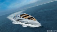 Inilah superyacht terbesar di dunia, desainnya pun luar biasa. Sungguh ini untuk traveler yang tajir melintir, namanya The Valkyrie Project (Foto: Chulhun Park/CNN Travel)