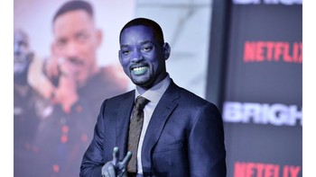 Mungkin begini penampilan Will Smith nanti saat premiere Aladdin. Foto: istimewa
