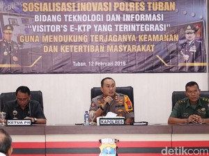 Alat Visitors e-KTP di Tuban Mampu Deteksi Pelaku Kejahatan Lho!