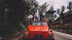 Foto: Gaya Cantik Maria Selena Bertualang di Bali