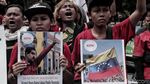 Venezuela Krisis, Kedubes AS di Jakarta Jadi Sasaran Demonstran