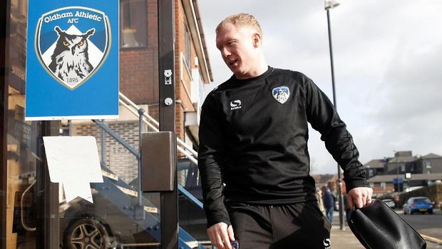 Paul Scholes tercatat sebagai salah satu pemilik klub Salford City. (