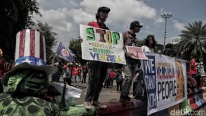Venezuela Krisis, Kedubes AS di Jakarta Jadi Sasaran Demonstran