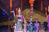 Salah satu penari (Shinta/detikTravel)