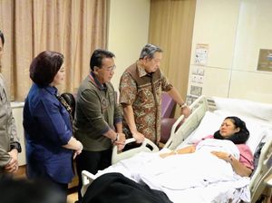 AHY Bicara Kanker Darah Ani Yudhoyono yang Cukup Agresif
