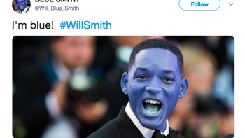 Saya biru, teriak Will Smith. Foto: istimewa