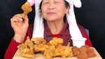 Nyentrik Banget! Gaya Nenek Asal Korsel yang Hobi Kulineran