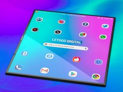 Render Jelas Ponsel Layar Lipat Ganda Xiaomi