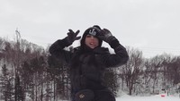 Bersiap buat meluncur di Afton Alps, area wisata ski di Minnesota, AS (jimenasanchezmx/Instagram)