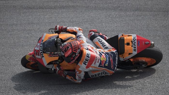 Marc Marquez dan para pebalap Honda lainnya belum unjuk gigi di tes MotoGP Sepang (Mirco Lazzari gp/Getty Images)