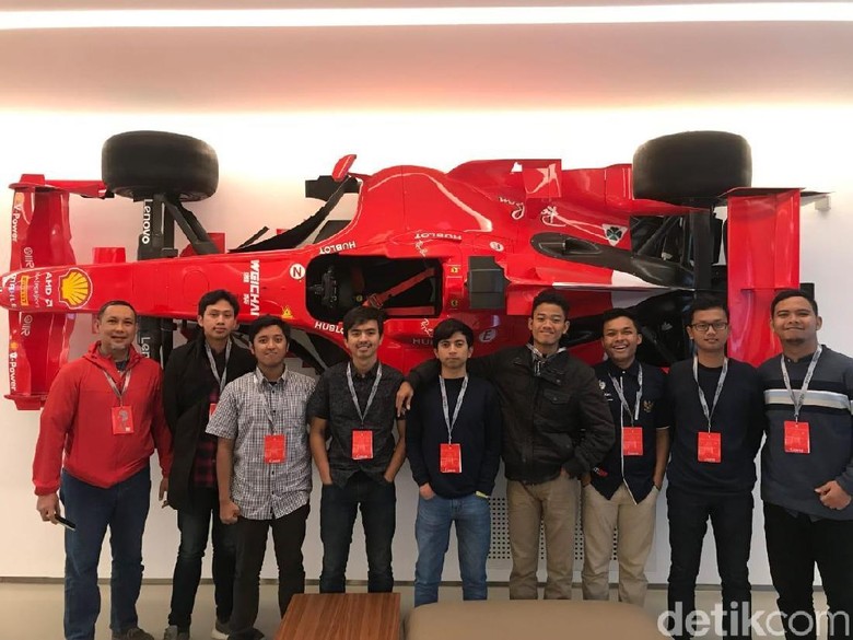 Cerita Tim Sapuangin ITS saat Timba Ilmu di Markas Ferrari Cerita Tim Sapuangin ITS saat Timba Ilmu di Markas Ferrari
