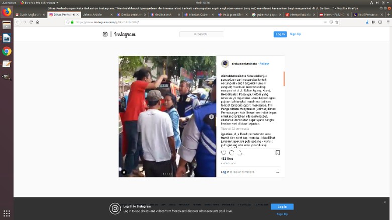 Penertiban Angkot di Bekasi, Sopir dan Petugas Dishub Adu Mulut Penertiban Angkot di Bekasi, Sopir dan Petugas Dishub Adu Mulut
