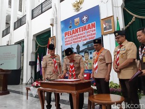 Ridwan Kamil Jadikan Pramuka Ujung Tombak Tangkal Radikalisme