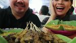 Keliling Indonesia, Ini 10 Gaya Nex Carlos Saat Icip-icip Makanan