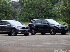 Duel SUV Jepang Vs China, Honda CR-V dan DFSK Glory 580