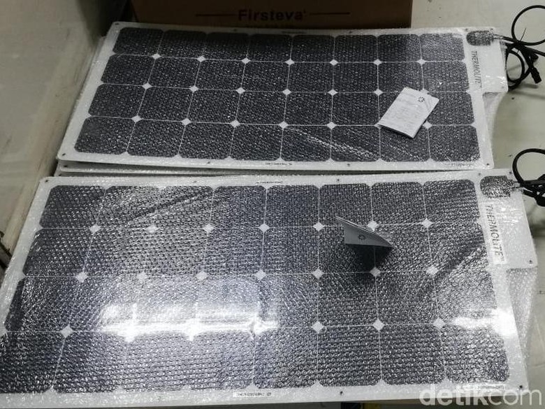 Solar Panel Foto: Rizki Pratama/detikOto Solar Panel Foto: Rizki Pratama/detikOto