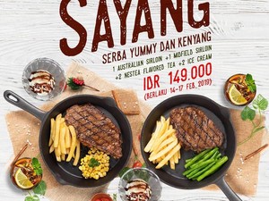 Valentine Bersama si Dia Bisa Makan Beefsteak Harga Spesial di 5 Resto Steak Ini