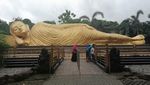 Foto: Patung Buddha Tidur di Indonesia