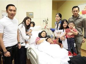 AHY Mohon Doa untuk Kesembuhan Ani Yudhoyono: Tetap Semangat Memo