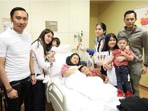 AHY Mohon Doa untuk Kesembuhan Ani Yudhoyono: Tetap Semangat Memo