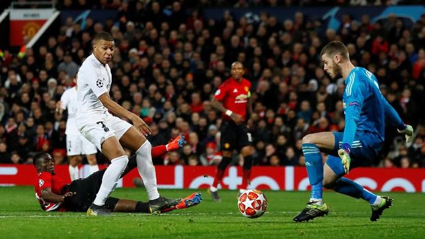 Man United kalah 0-2 dari PSG.