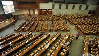 DPR menggelar rapat paripurna penutupan masa persidangan III tahun 2018-2019, Jakarta, Rabu (13/2/2019).