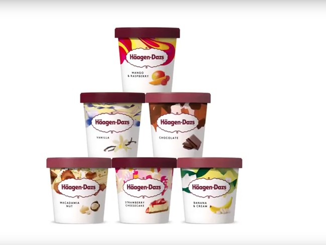Kata Haagen-Dazs diciptakan agar terdengar seperti bahasa Denmark. Faktanya es krim ini berasal Amerika Serikat yang menggunakana nama dari bahasa asing agar terkesan sebagai produk premium. Foto: istimewa