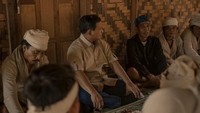 Tak ketinggalan, Prabowo dan masyarakat suku Baduy Dalam menikmati nasi liwet (Instagram/prabowo)
