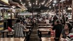 Tidak Berizin, Food Court di Tanah Reklamasi Ramai Banget