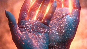 Seperti foto tangan ini. Foto: Calob Castellon