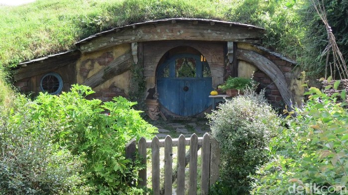 Rumah Hobbit Asli di Selandia Baru