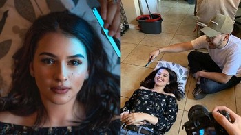 Tidak ketinggalan dia pun mengungkapkan rahasia di balik foto-foto kece yang dibuatnya. Foto: Calob Castellon