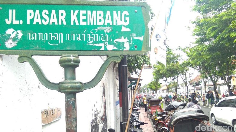 Pasar kembang atau sarkem Jalan Pasar kembang Yogya