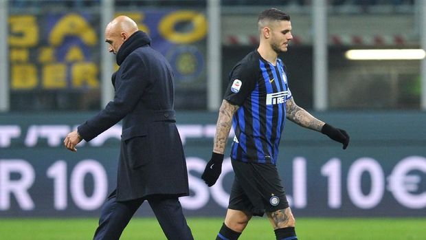 Hubungan Spalleti dan Icardi tak berjalan harmonis karena Wanda Nara.