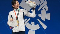 Kabar yang terbaru atlet renang Rikako Ikee juga didiagnosa dengan leukemia. Wanita cantik asal Jepang ini meraih gelar Most Valuable Player (MVP) di ajang Asian Games 2018. (Foto: Lintao Zhang/Getty Images)