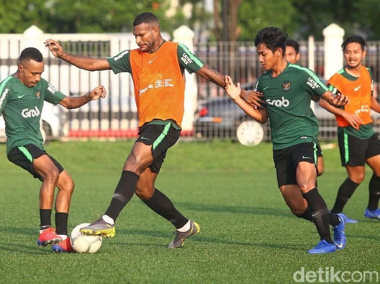 Melihat Sesi Latihan Terakhir Timnas U-22