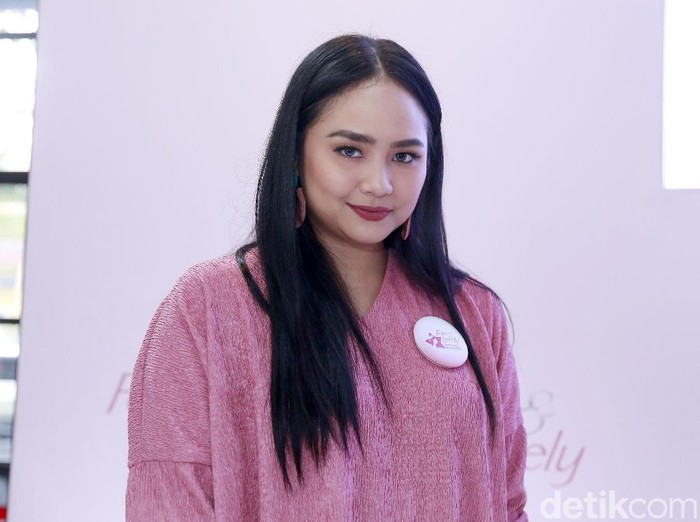 Gita Gutawa saat ditemui di kawasan Kebayoran Baru.