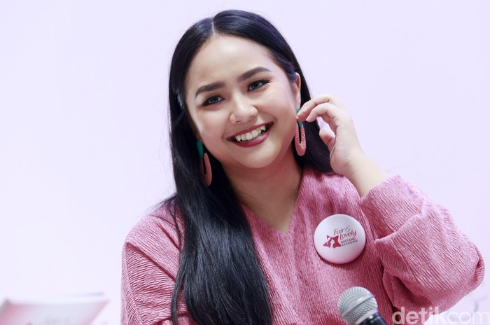 Gita Gutawa saat ditemui di kawasan Kebayoran Baru.