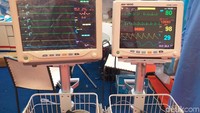 Mesin EKG yang pernah dipakai Ali Ngabalin juga buatan dalam negeri. Bahkan yang ini sudah sampai ekspor ke Brazil. (foto: detikHealth)
