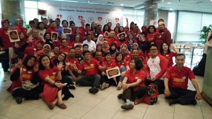 Komunitas pejuang dan penyintas kanker darah leukemia (Foto: dok. ELGEKA) Komunitas pejuang dan penyintas kanker darah leukemia (Foto: dok. ELGEKA)