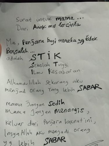 Ahmad Dhani Lagi-lagi Bikin Surat