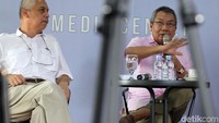 Diskusi tersebut untuk meminta masukan dari para pakar.