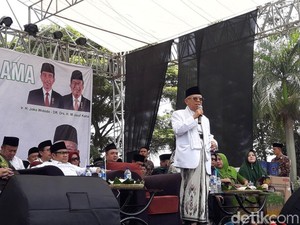 Prabowo Sudah Siapkan Nama Menteri, Maruf: Kalau Kami Menang Dulu