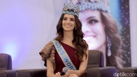Vanessa Ponce saat ditemui di kawasan Kebon Jeruk, Jakarta Barat pada Kamis (14/2). Pool/Noel/detikFoto.