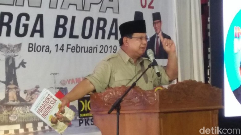 Pamer Buku Paradoks Indonesia, Prabowo Sentil Elite Pintar Bohong Pamer Buku Paradoks Indonesia, Prabowo Sentil Elite Pintar Bohong
